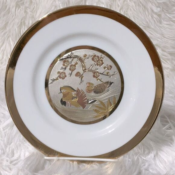 🟢3 items for $20—-Japanese ancient art of chokin decorative plate - Picture 1 of 6